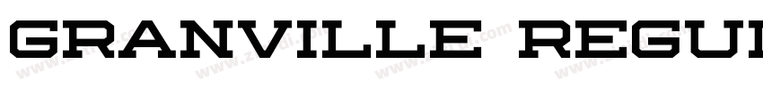 Granville Regular字体转换
